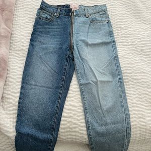 Revice denim Split Color Jeans